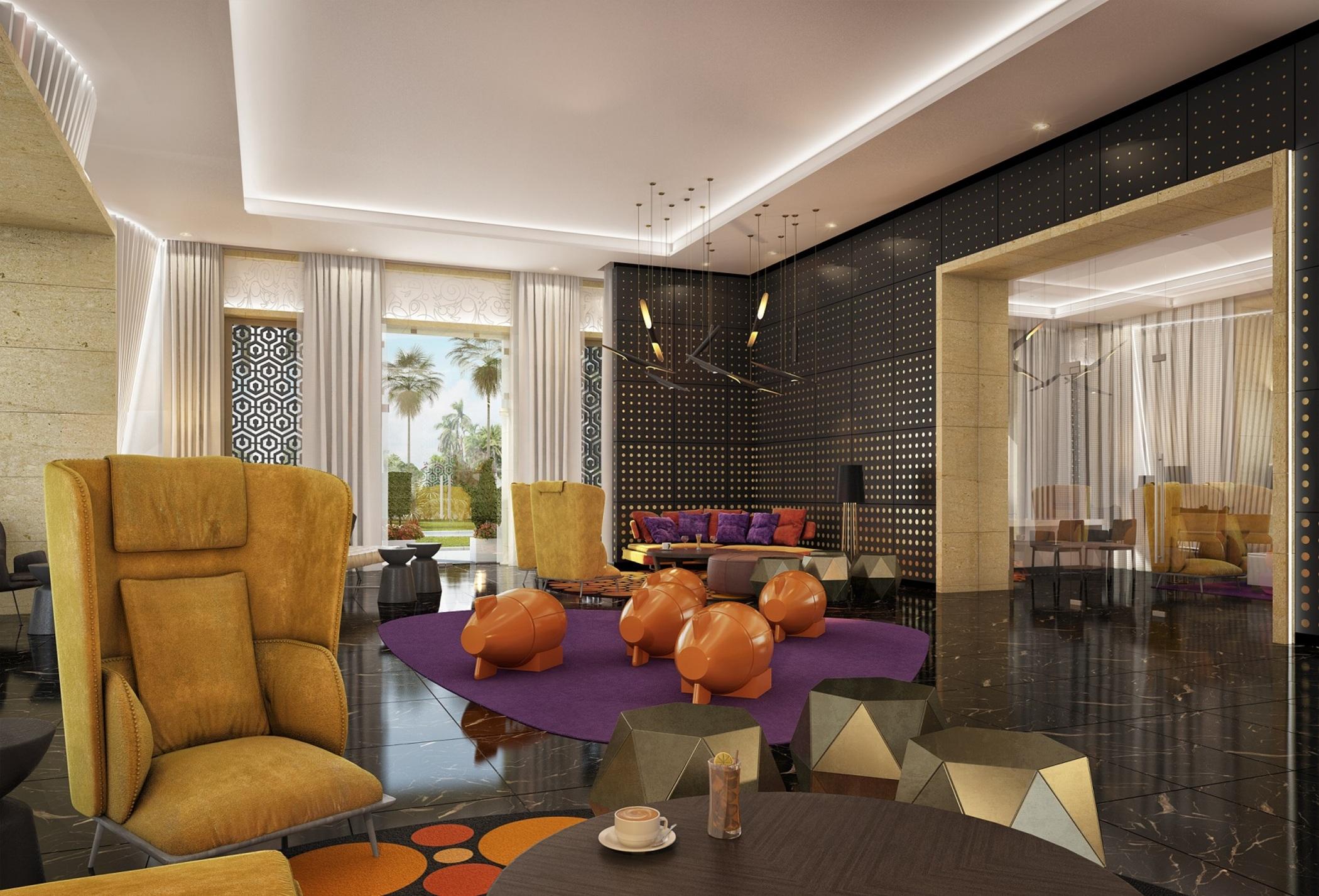 Nickelodeon Hotels & Resorts Punta Cana Esterno foto The interior of the hotel