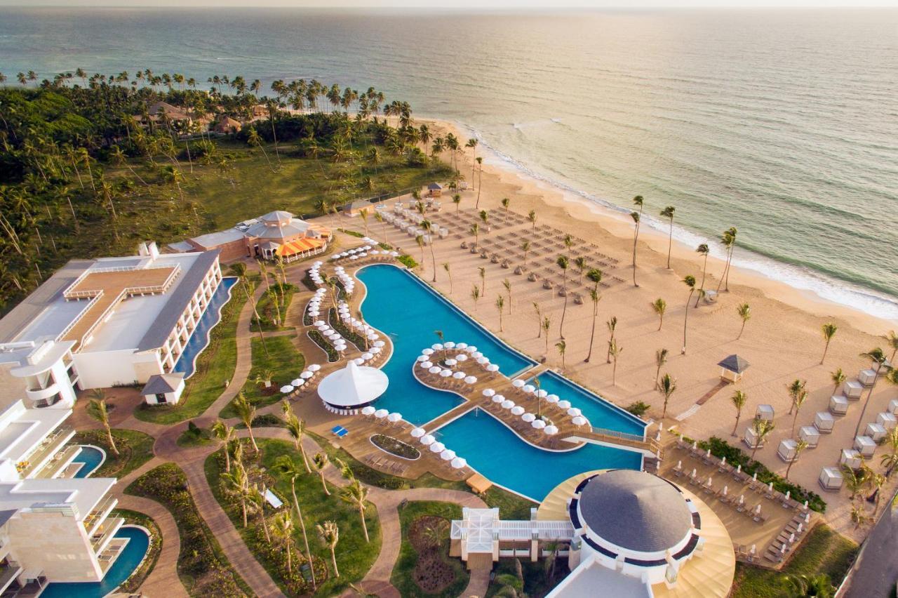 Nickelodeon Hotels & Resorts Punta Cana Esterno foto Aerial view of the resort