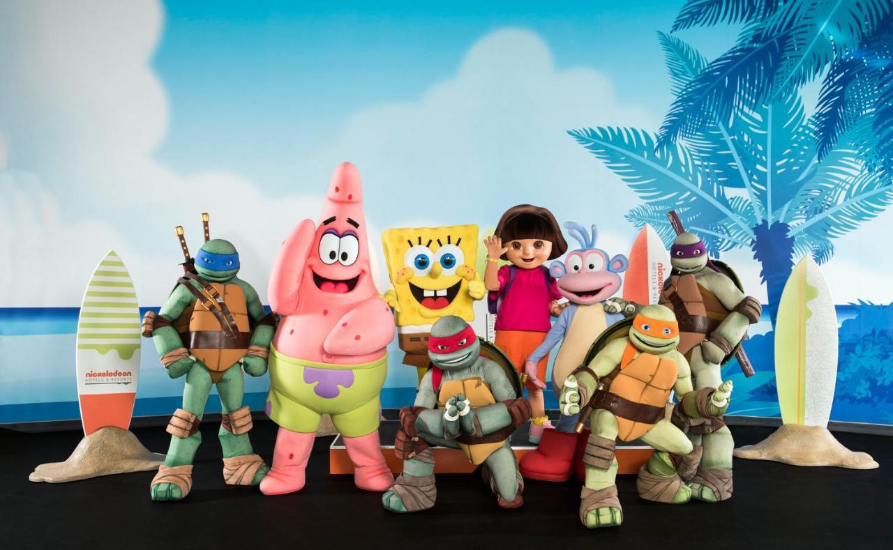 Nickelodeon Hotels & Resorts Punta Cana Esterno foto Characters from Nickelodeon