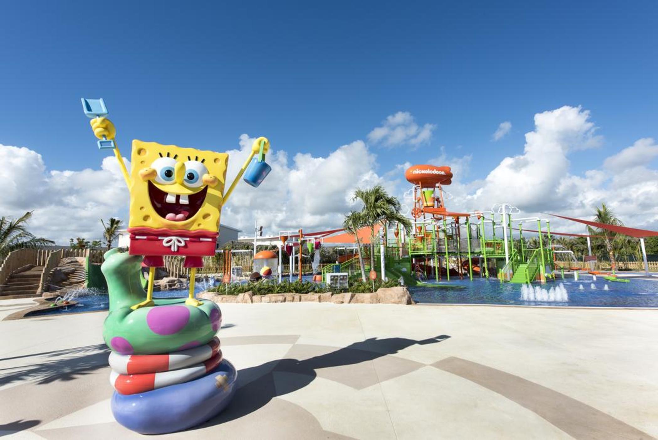 Nickelodeon Hotels & Resorts Punta Cana Esterno foto SpongeBob SquarePants at the water park