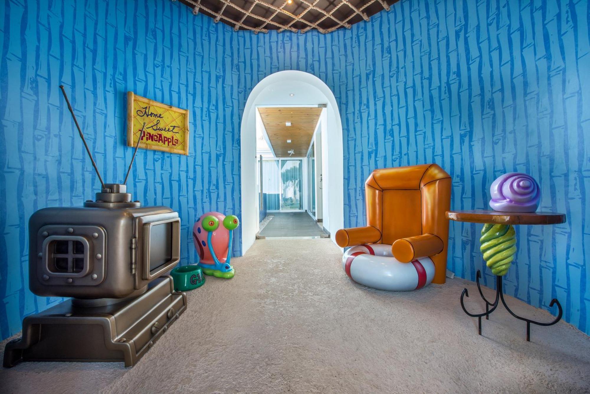 Nickelodeon Hotels & Resorts Punta Cana Esterno foto The interior of the SpongeBob Suite